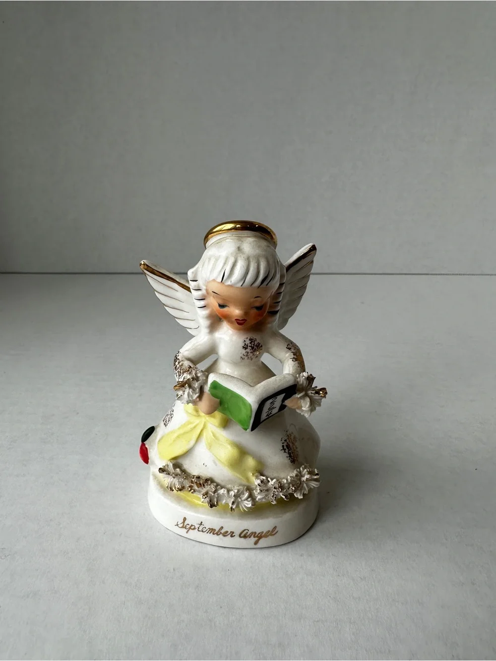 Napco September angel figurine